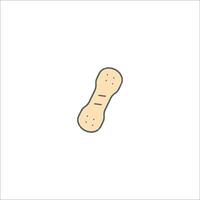 A bandage on a white background vector