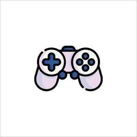 A game controller icon on a white background vector