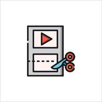 editing icon illustration vector