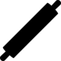 A rolling pin icon on a white background vector