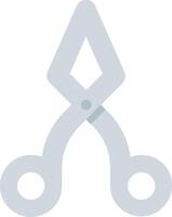 A pair of scissors on a white background vector
