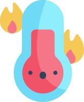 A cartoon character with a hot dog in its mouth vector