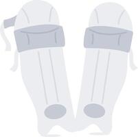 Two pairs of white socks on a white background vector