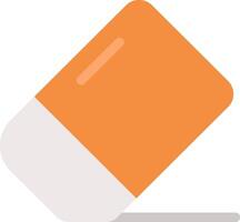 An orange pill with a white border vector