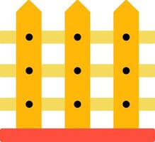A fence with black dots on it vector
