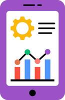 Mobile app development company in india vector
