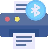How to print bluetooth printer vector