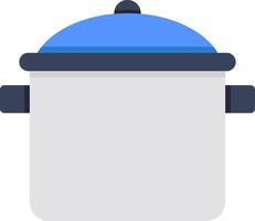A pot with a lid on it vector