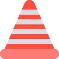 Traffic cone icon vector