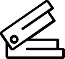 A stapler icon on a white background vector