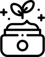 A black and white image of a camera with a plant growing out of it vector