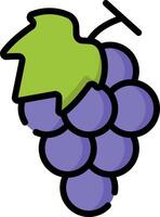 Grapes clip art vector