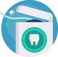 A toothbrush and toothpaste in a toothpaste dispenser vector