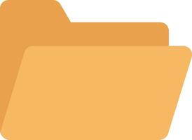 File folder icon vector