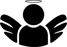 Angel icon price 1 vector