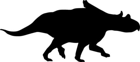 A silhouette of a horse with its head down vector