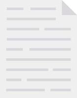A paper with a line of text on it vector