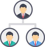 A group of people with different colors and shapes vector