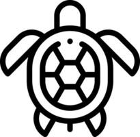 A turtle icon on a white background vector