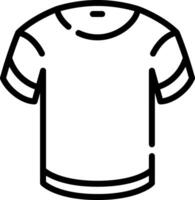 A t - shirt icon on a white background vector