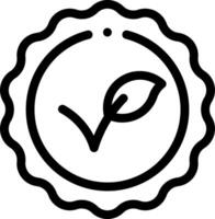 A black and white logo with a leaf on it vector