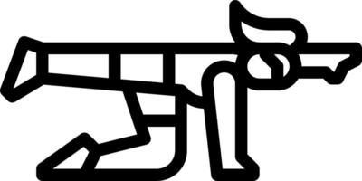 An image of a man in a wrestling pose vector