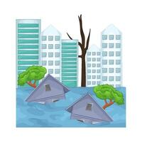 Flooding and infrastructure damage vector