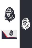 The Gorilla Den Logo vector