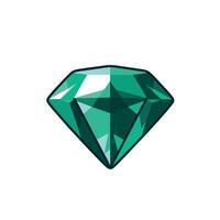Green diamond shaped design for graphic use vector