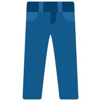 pants icon in flat style vector