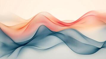 Abstract background with waves and colors photo