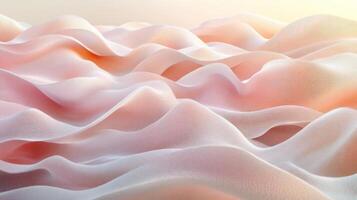 A pink and white background with waves photo