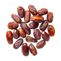 Cluster of Fresh Glossy Dates png