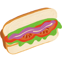 delicious toast for breakfast png