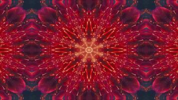 A vibrant, symmetrical design resembling an explosion of light and color. video