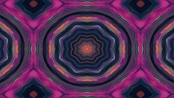 A vibrant abstract design featuring symmetrical patterns and warm colors. video