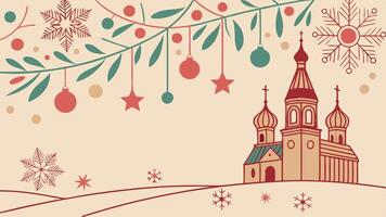 Blurred bokeh light background. Christmas and New Year holidays background vector