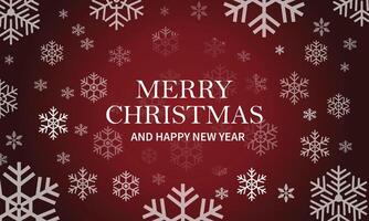 Elegant Merry Christmas and Happy New Year Design with Snowflake Patterns , Festive Holiday Background Graphics ,Perfect for Seasonal Greetings and Decorations. vector