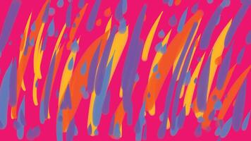A pink and orange abstract background with a large number of lines vector