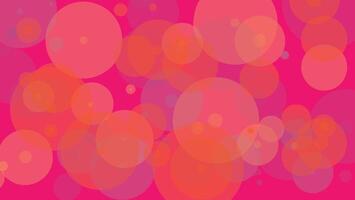 A pink background with circles on it vector