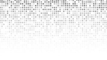 Monochrome halftone background with dots vector