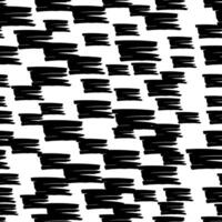 Seamless pattern with black marker scribbles vector
