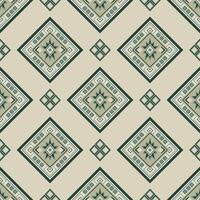 seamless pattern with elements Geometric Ethnic pattern vector