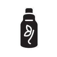 freshener Glyph Icon White Background vector