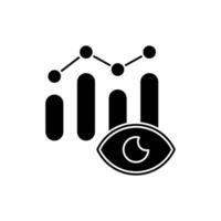 predictive analytics concept line icon. Simple element illustration. predictive analytics concept outline symbol design. vector