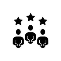customers concept line icon. Simple element illustration. customers concept outline symbol design. vector