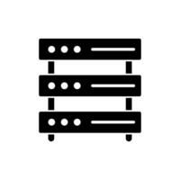 server concept line icon. Simple element illustration. server concept outline symbol design. vector