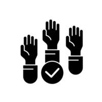 teamwork concept line icon. Simple element illustration. teamwork concept outline symbol design. vector