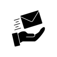 email concept line icon. Simple element illustration. email concept outline symbol design. vector