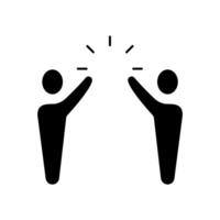 partnership concept line icon. Simple element illustration. partnership concept outline symbol design. vector